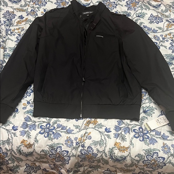 Members only Men's Black Bomber Jacket - Picture 2 of 7